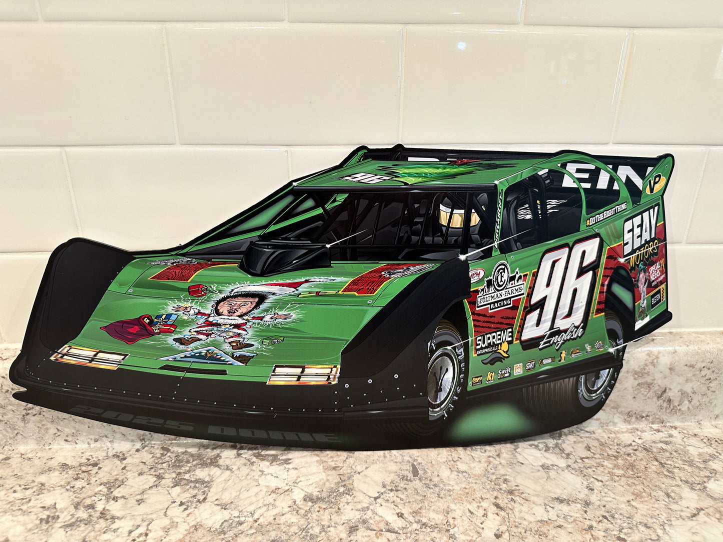 M2504 - Christmas Racecation Car Cut-Out