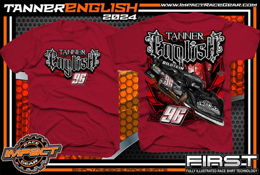 T2405R - Red Tanner English Coltman Farms Short Sleeve T-Shirt