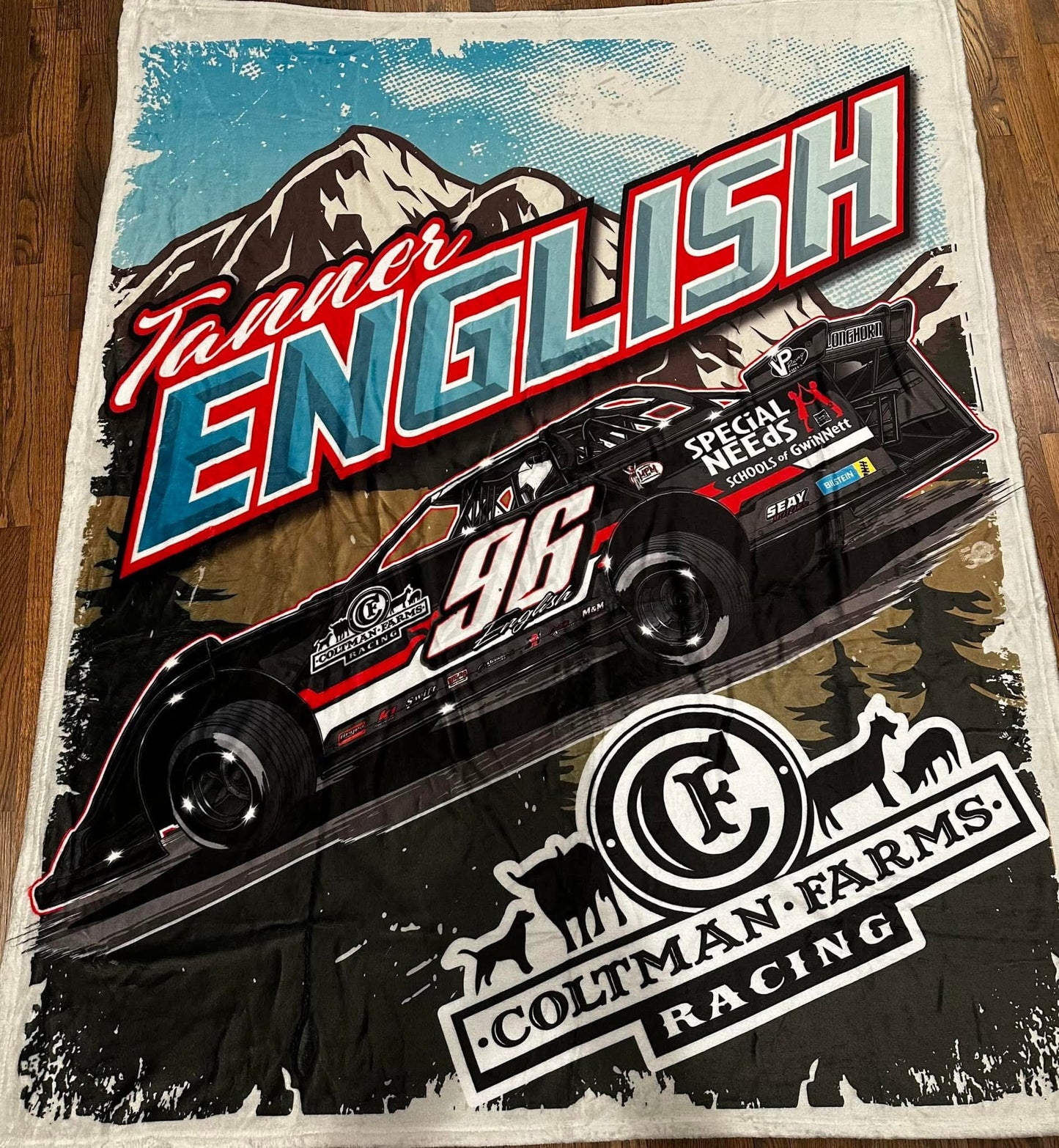 M2403 - Tanner English Racing Blanket