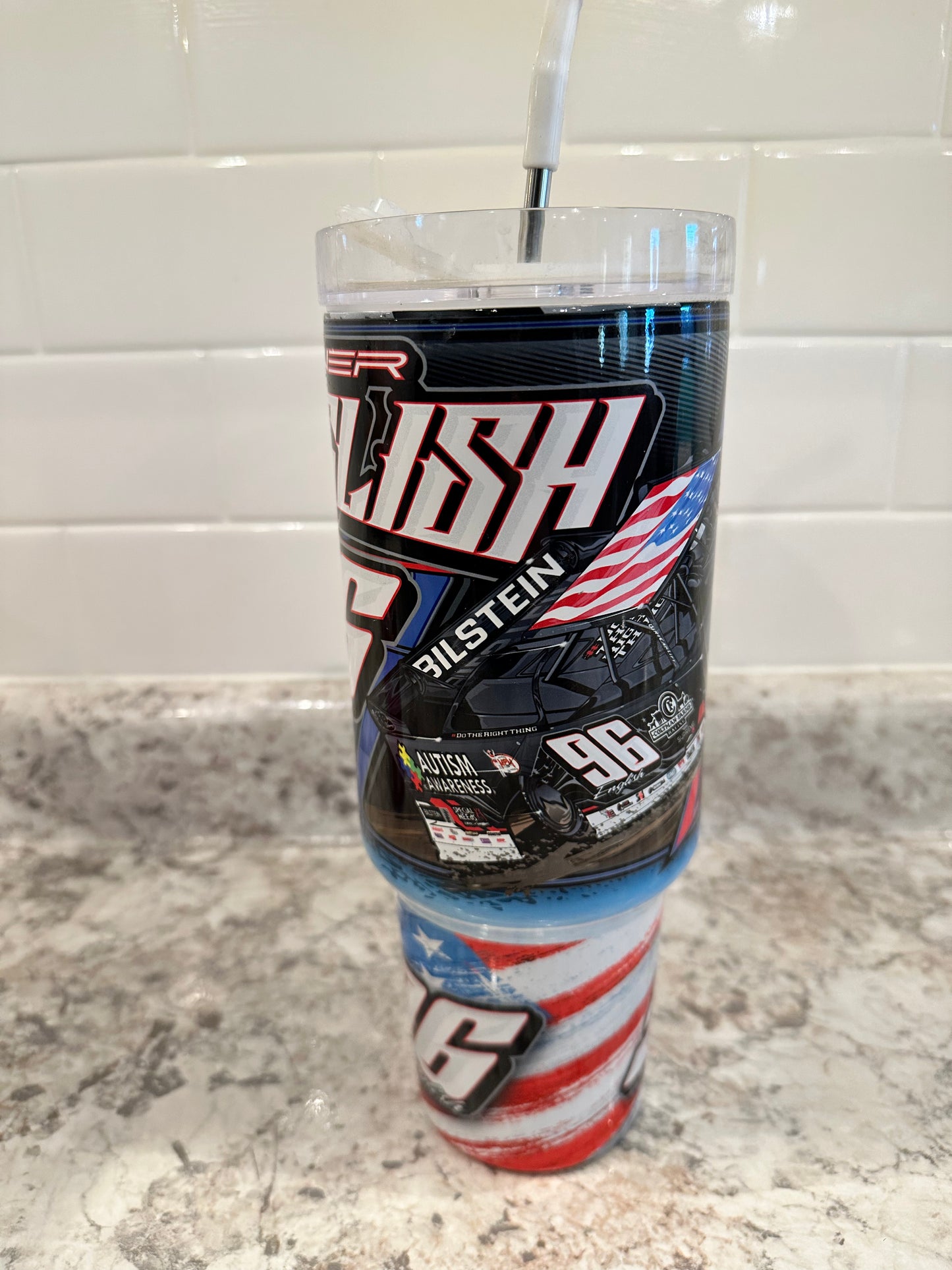 M2501 - 40oz Tanner English Tumbler with Straw