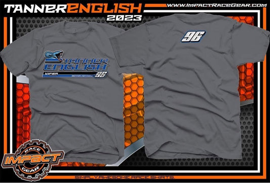 T2306G - Gray Tanner English Crew Short Sleeve T-Shirt